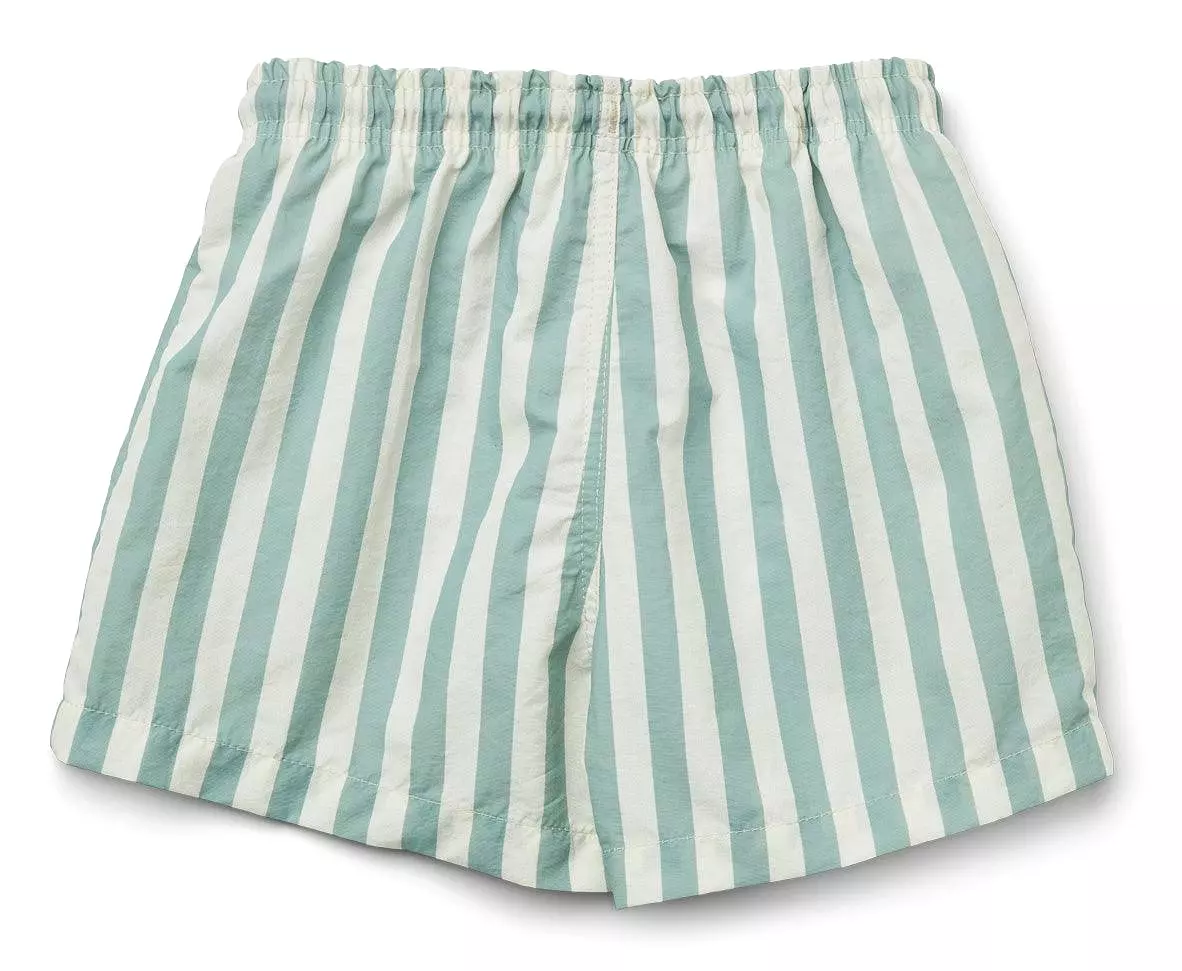 [50%OFF] Duke board shorts - Stripe: Peppermint/creme de la creme