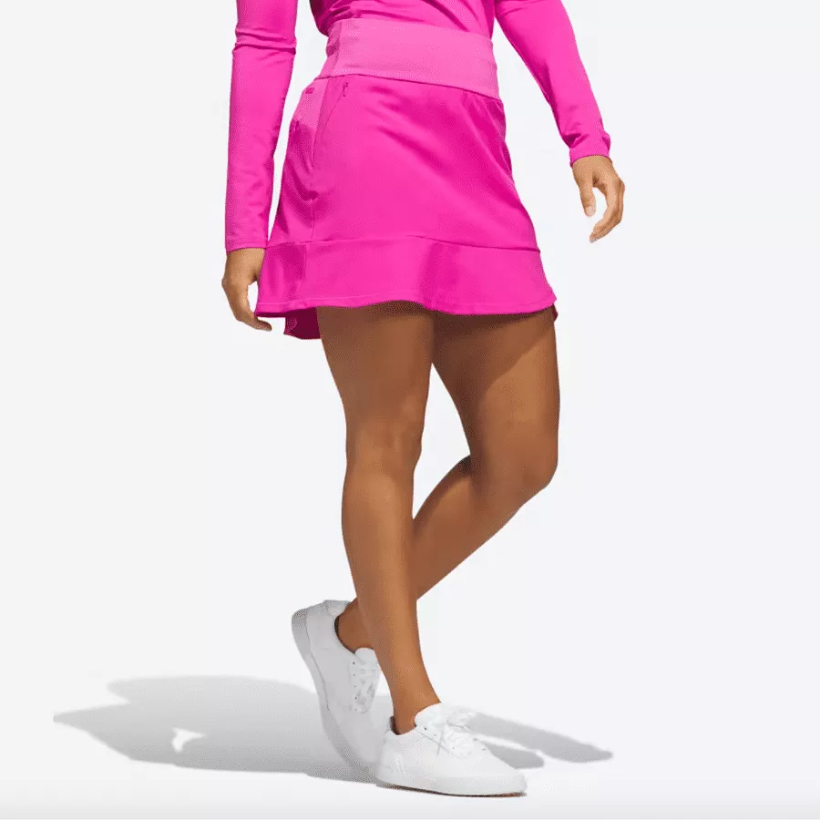 Adidas Frill Golf Skort - Pink