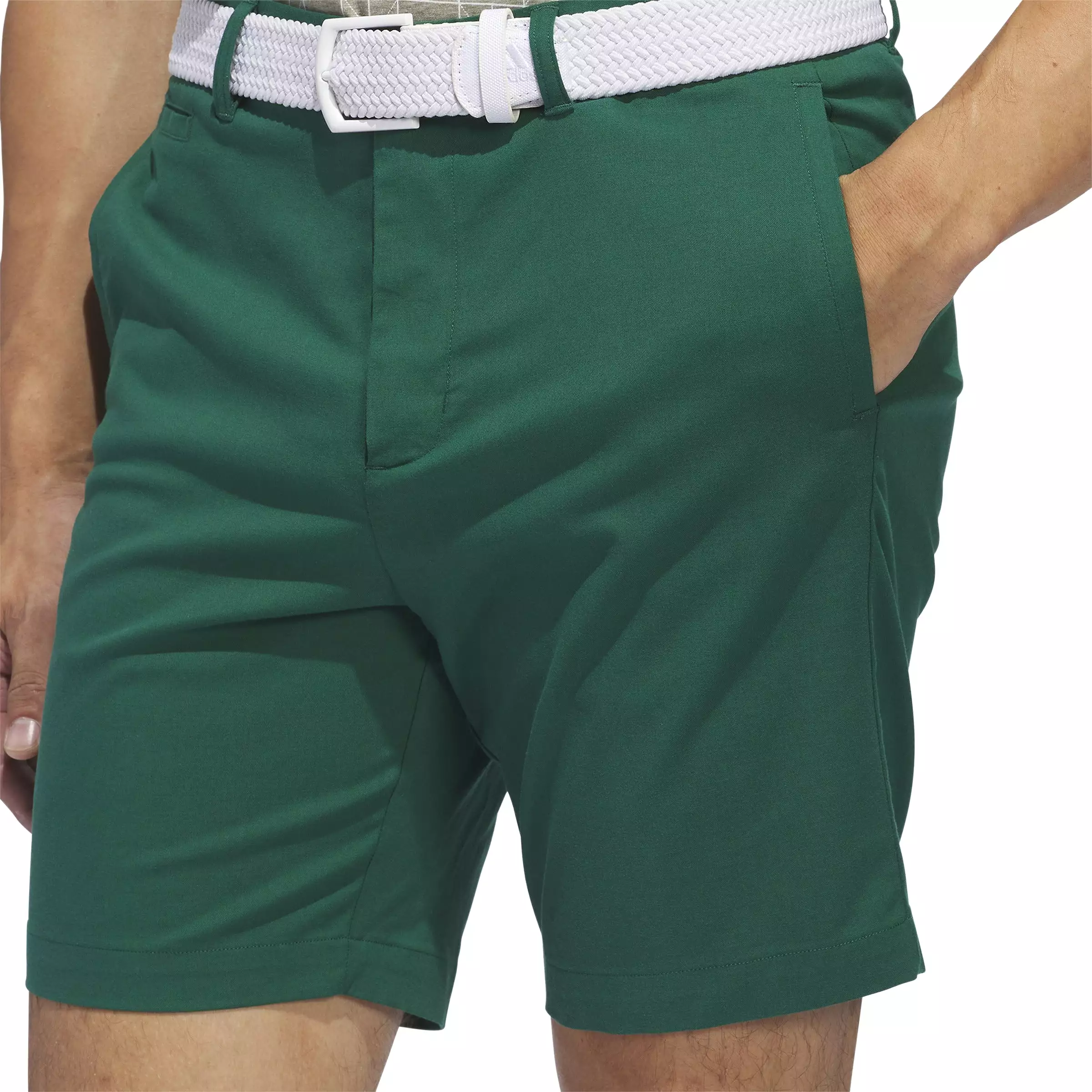 adidas Go-To Five-Pocket Golf Shorts - Court Green SS24