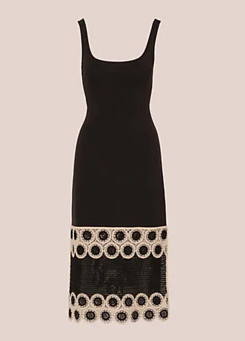 Adrianna by Adrianna Papell Crochet Sheath Dress by Adrianna Papell | Look Again