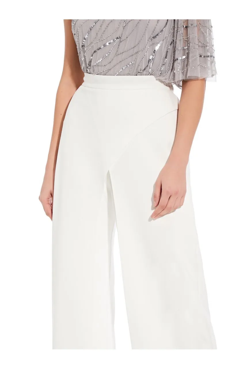 ADRIANNA PAPELL Knit crepe pant -                         -                     -                