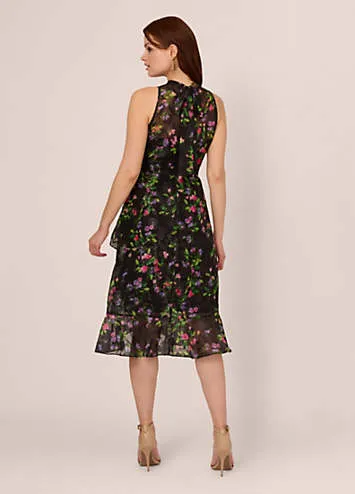 Adrianna Papell Printed Halter Dress | Grattan