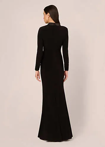 Adrianna Papell Tuxedo Long Dress | Grattan