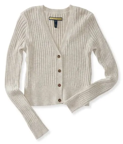 Aeropostale Womens Cable Knit Cardigan Sweater, TW3