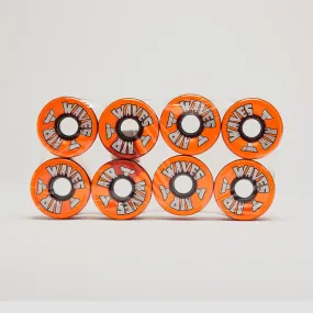 Air Waves USA 78a Quad Wheels x8 Clear Orange