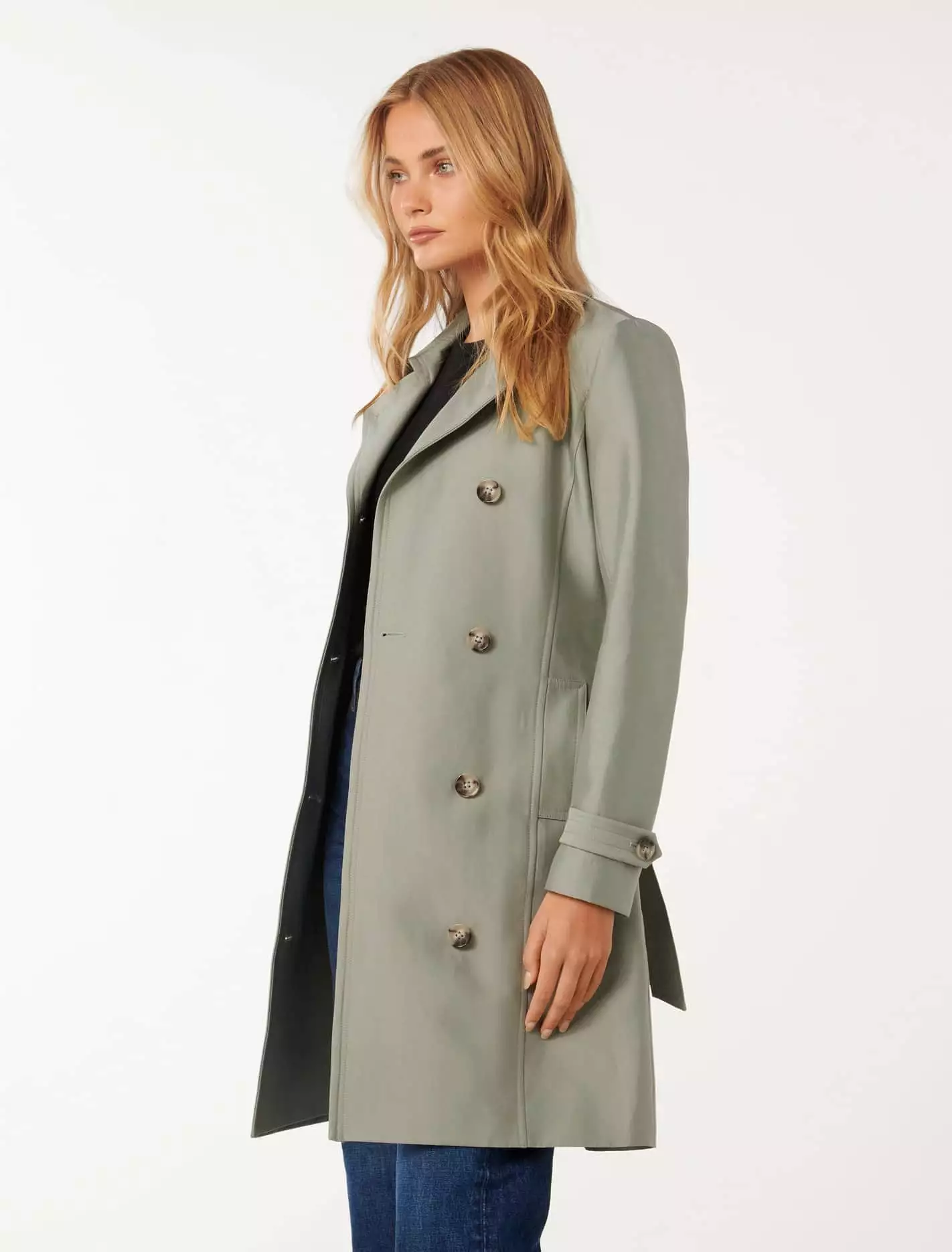 Alicia Short Trench Coat