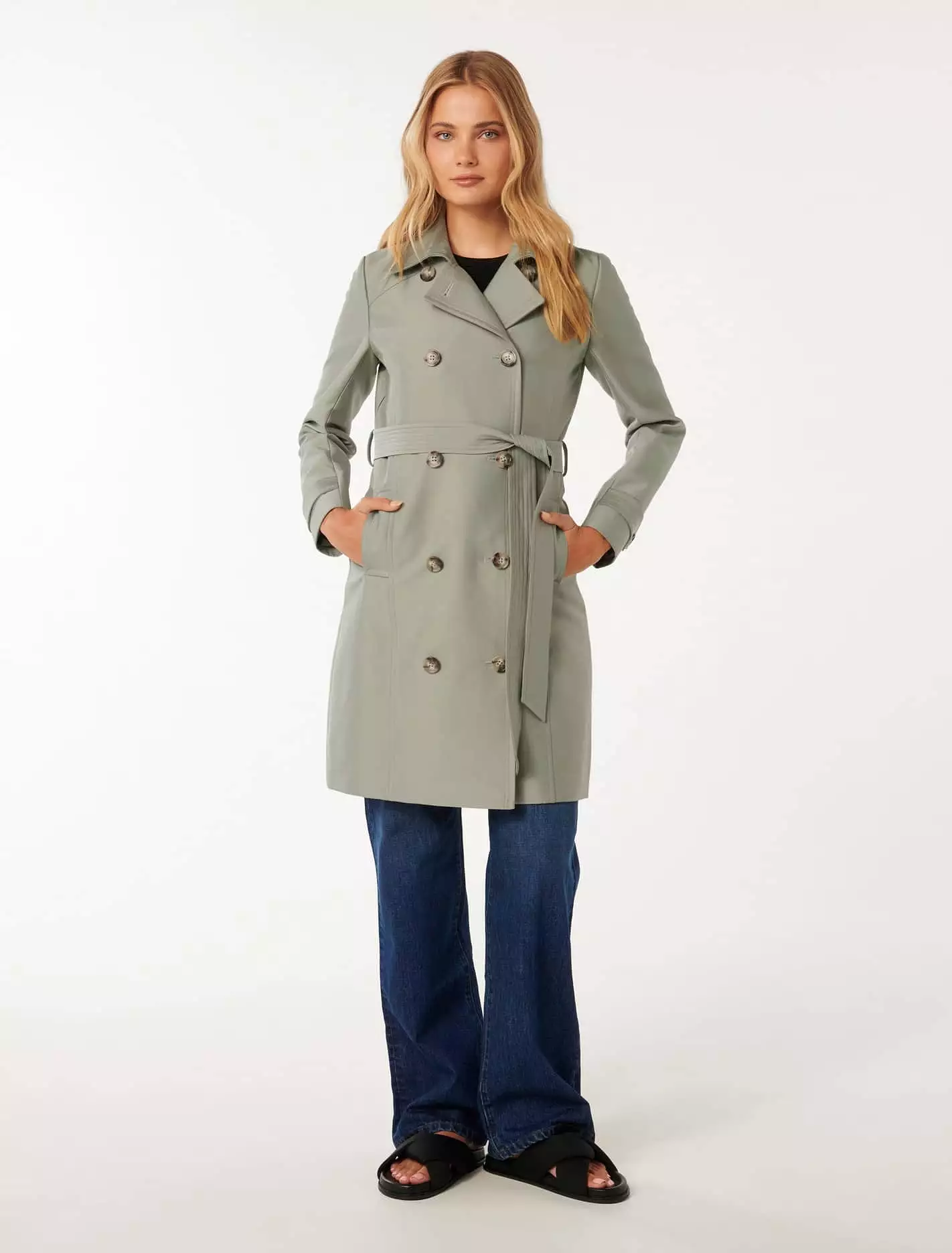 Alicia Short Trench Coat