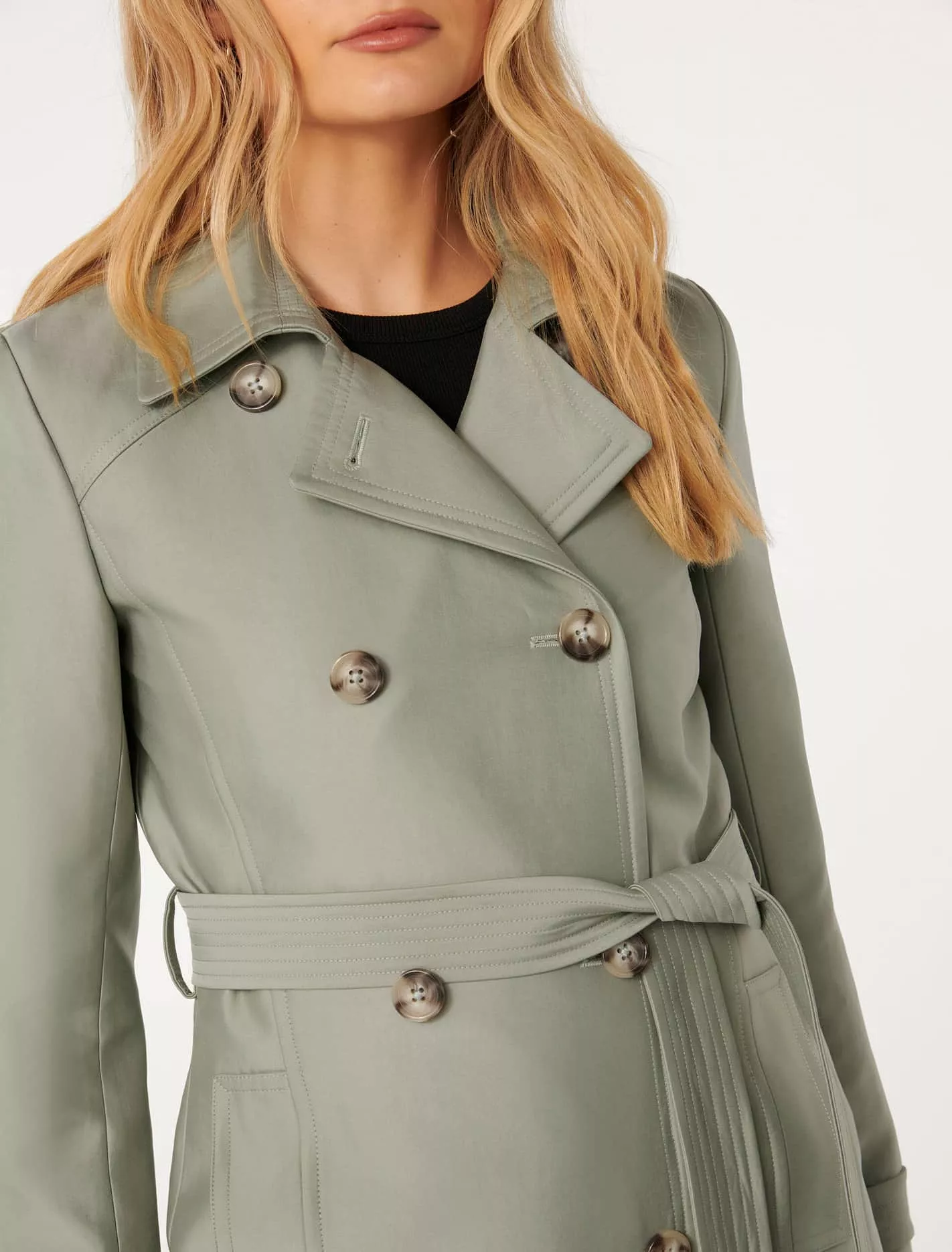 Alicia Short Trench Coat