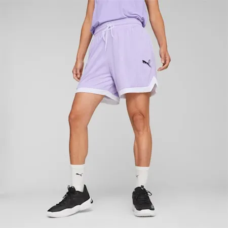 Arc-hitect Women's Mesh Basketball Shorts | Vivid Violet | PUMA SHOP ALL PUMA | PUMA 