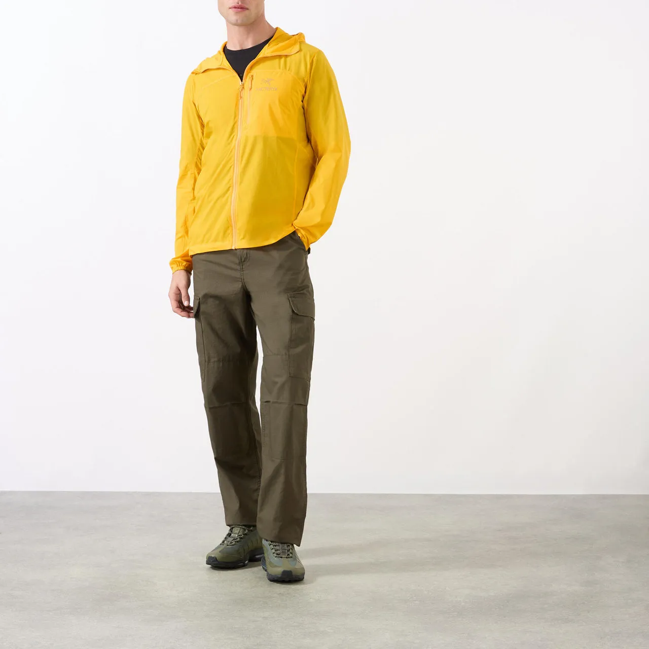 ARCTERYX Squamish Logo Jacket - Yellow