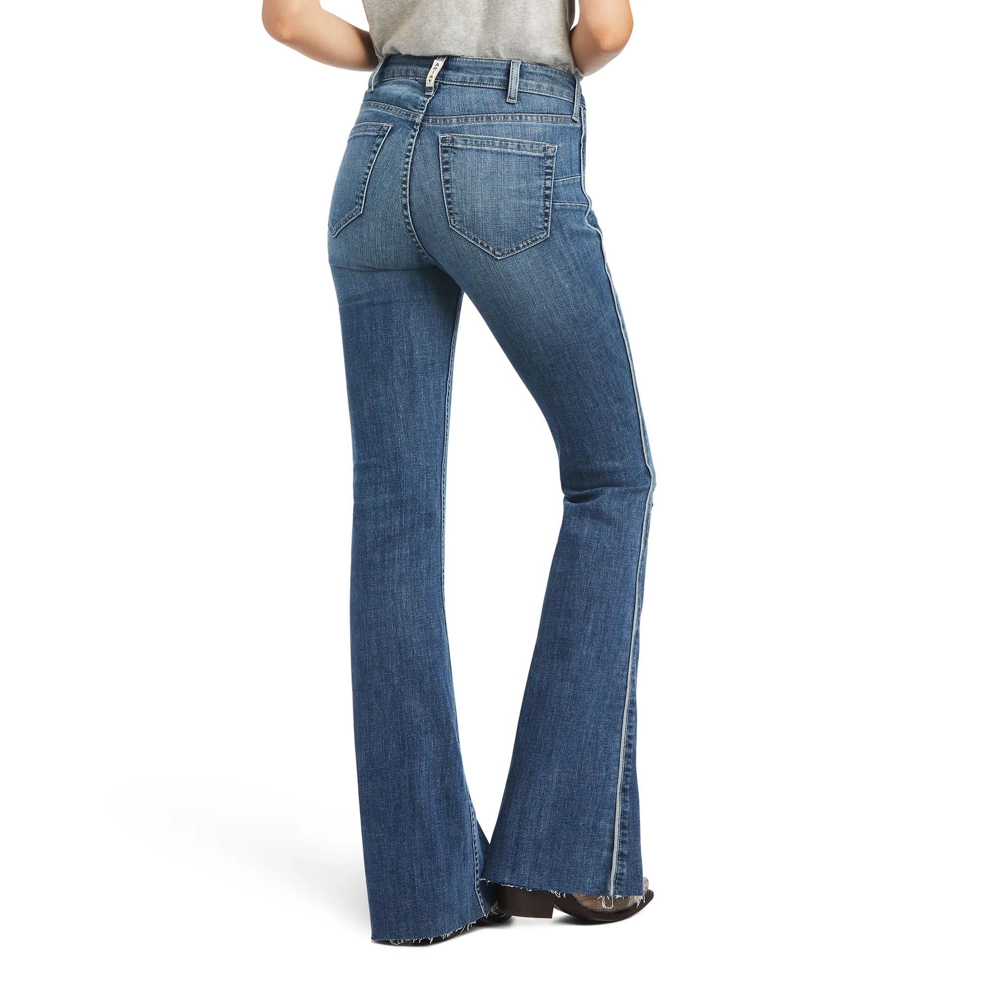 Ariat Womens R.E.A.L. High Rise Piper Flare Jeans