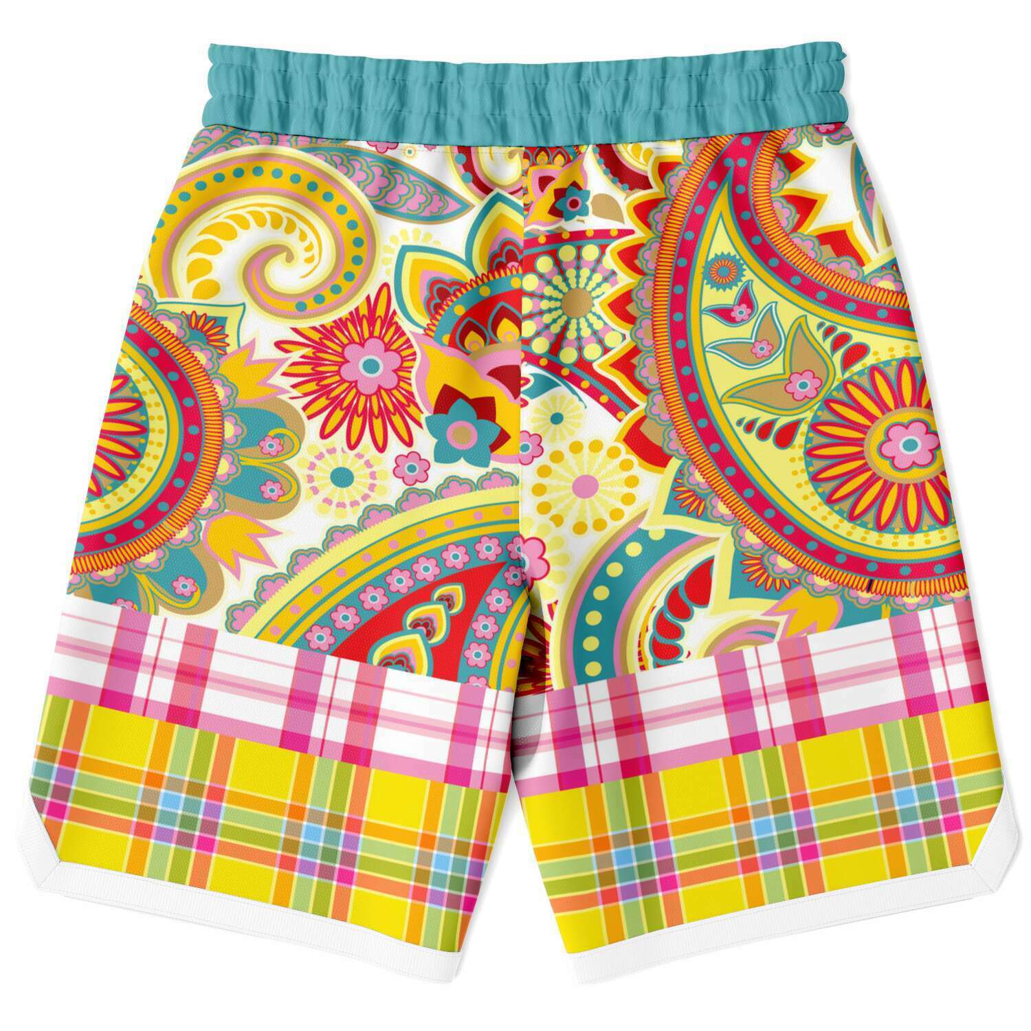 Ashbury Heights Plaid Basketball Shorts