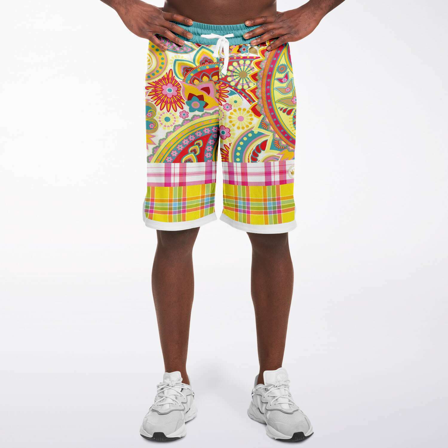 Ashbury Heights Plaid Basketball Shorts