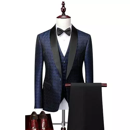 Baldo Tuxedo Suit - Three Piece Suit