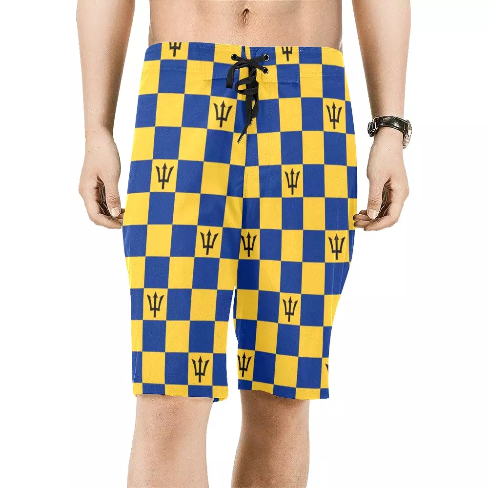 barbados 2 Men's All Over Print Board Shorts (Model L16)