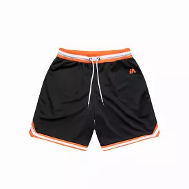 Basketball Pocket Shorts - Navy/Orange