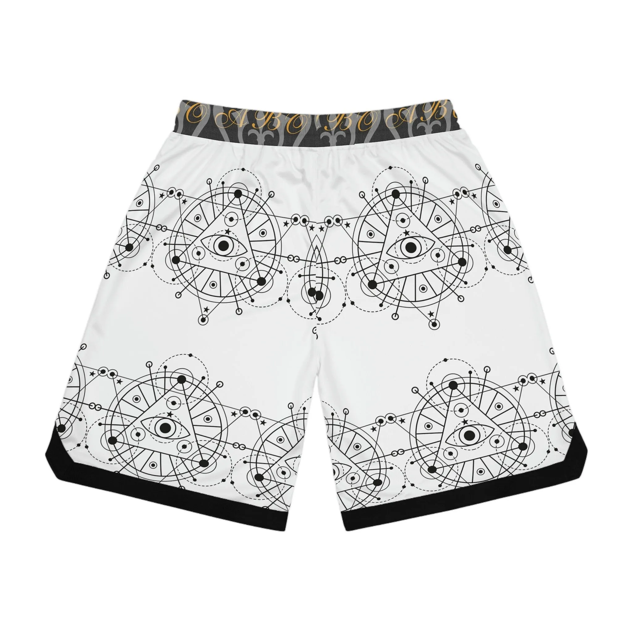 Basketball Rib Shorts (AOP)