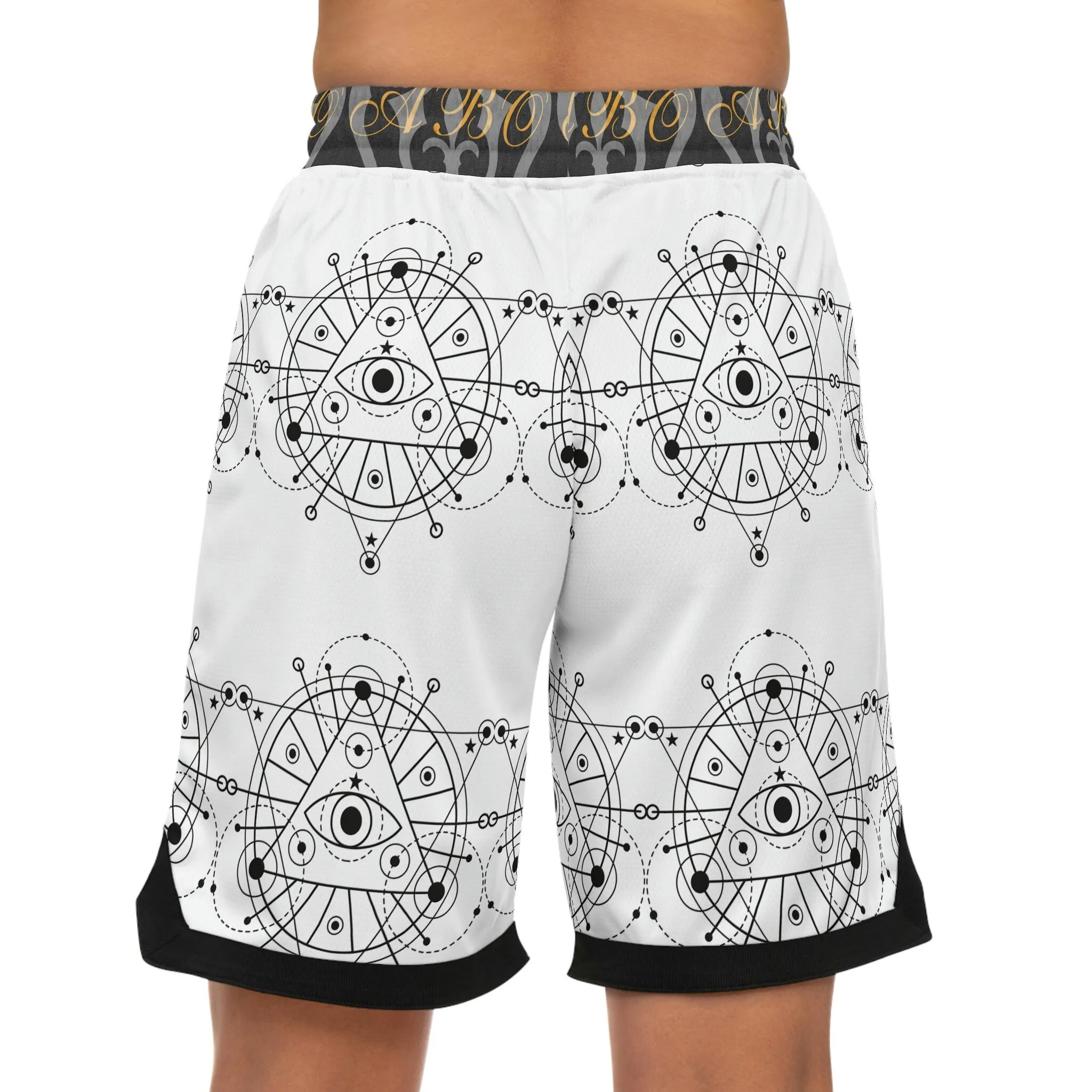 Basketball Rib Shorts (AOP)