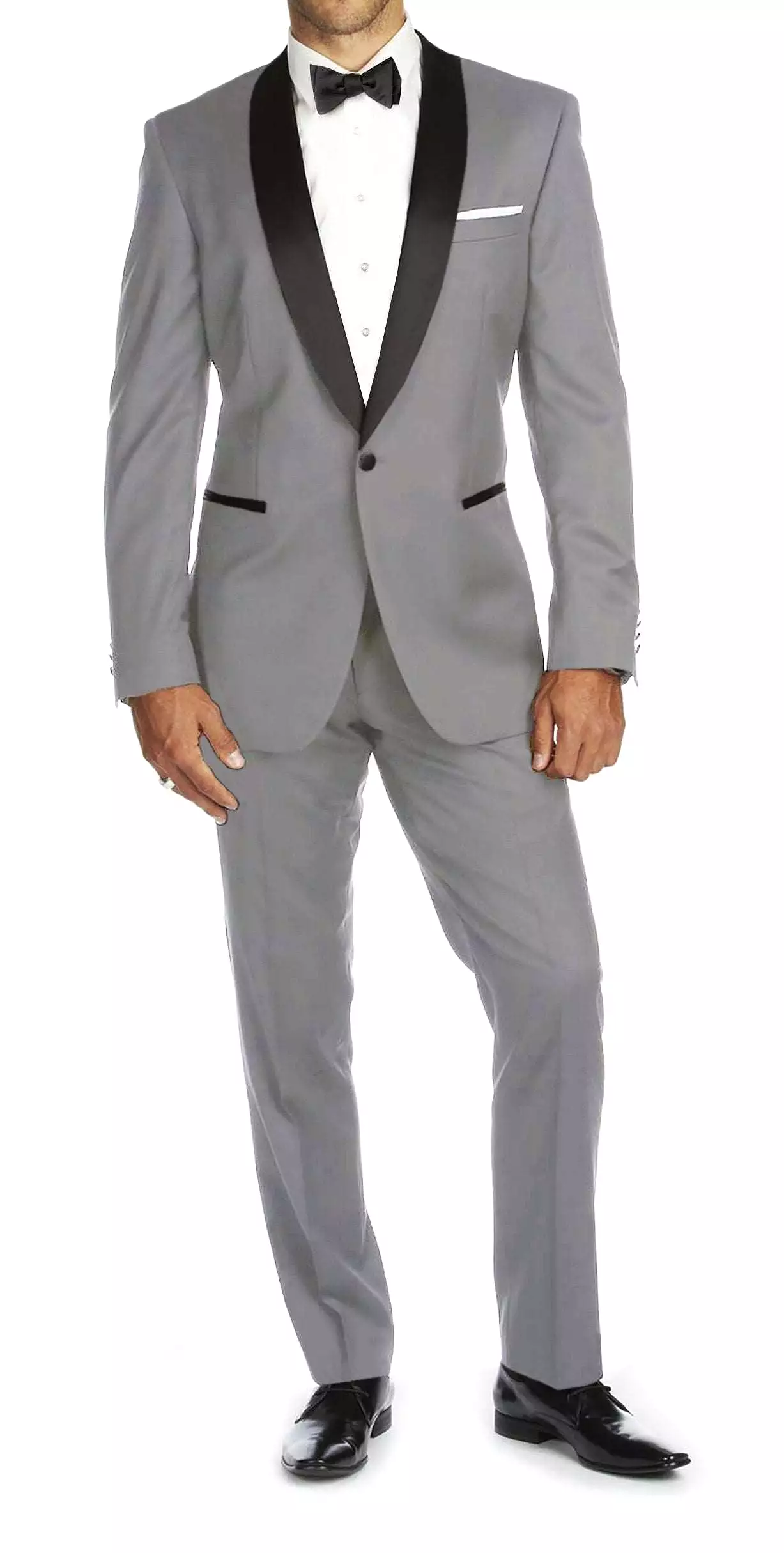 Braveman Men's Shawl Lapel Runway Tuxedo