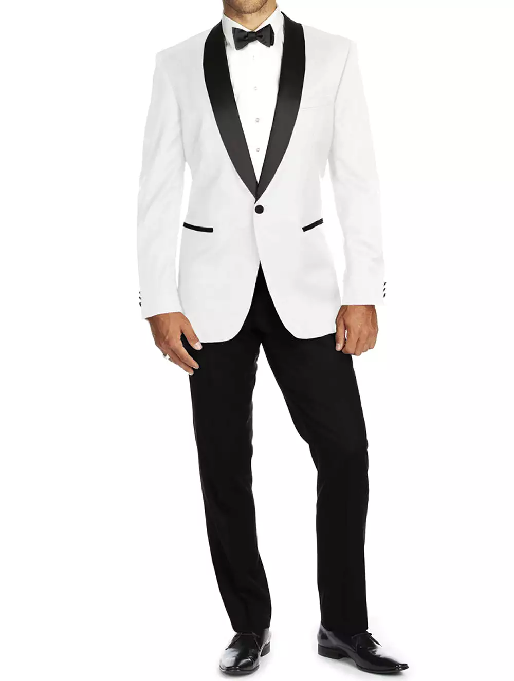 Braveman Men's Shawl Lapel Runway Tuxedo