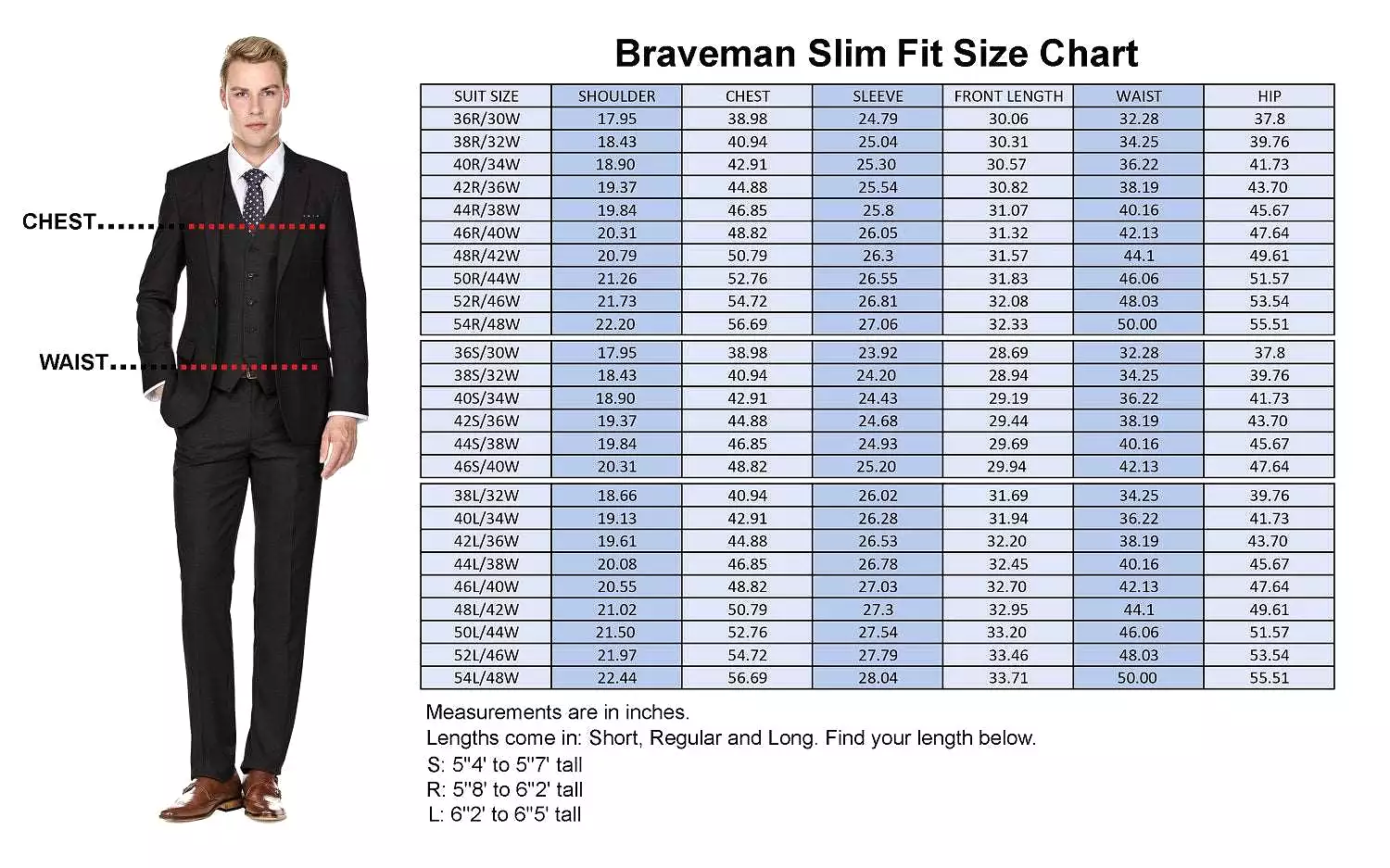 Braveman Men's Shawl Lapel Runway Tuxedo