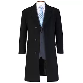 Brook Taverner Bond Wool Cashmere Overcoat<>