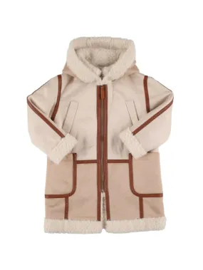 Chloé   Recycled polyester faux shearling coat 