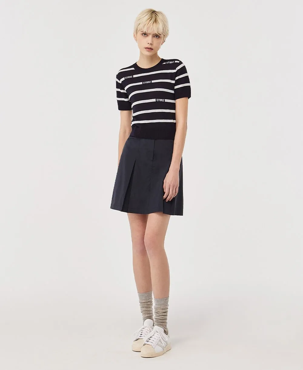 citybreeze  |Stripes Casual Style Street Style Short Sleeves