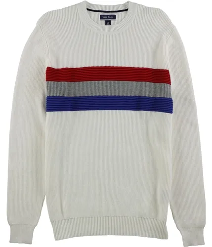 Club Room Mens Stripe Pullover Sweater, TW1