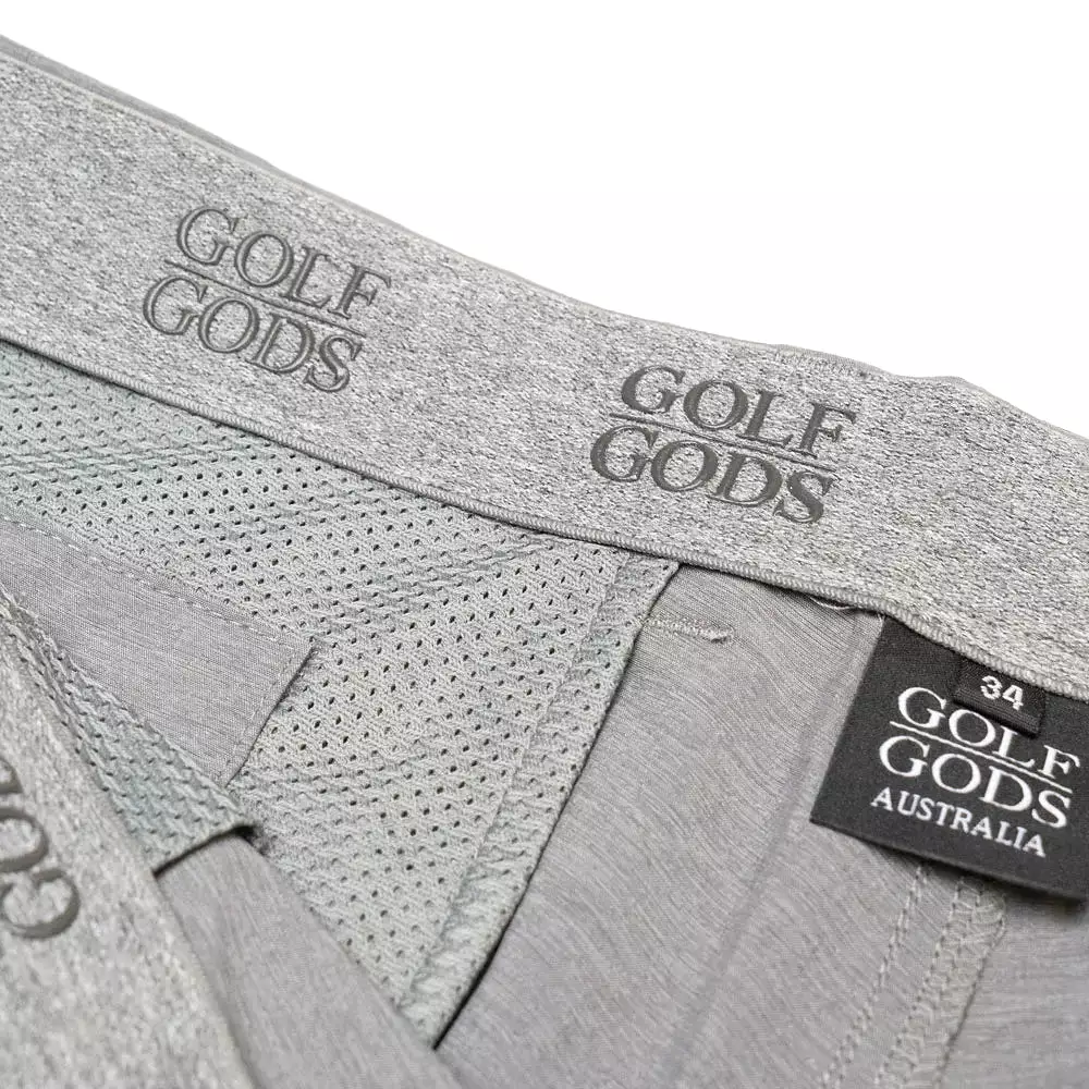 Clubhouse Golf Shorts in Light Grey