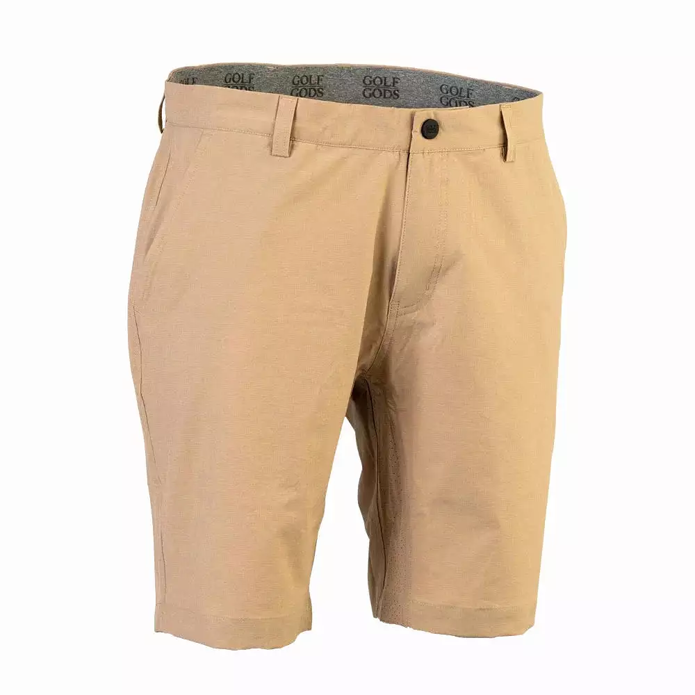 Clubhouse Golf Shorts in Tan