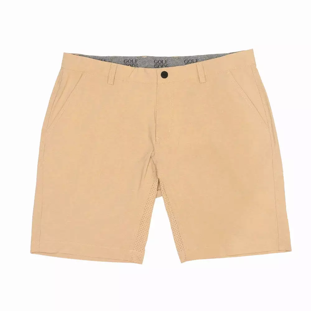 Clubhouse Golf Shorts in Tan