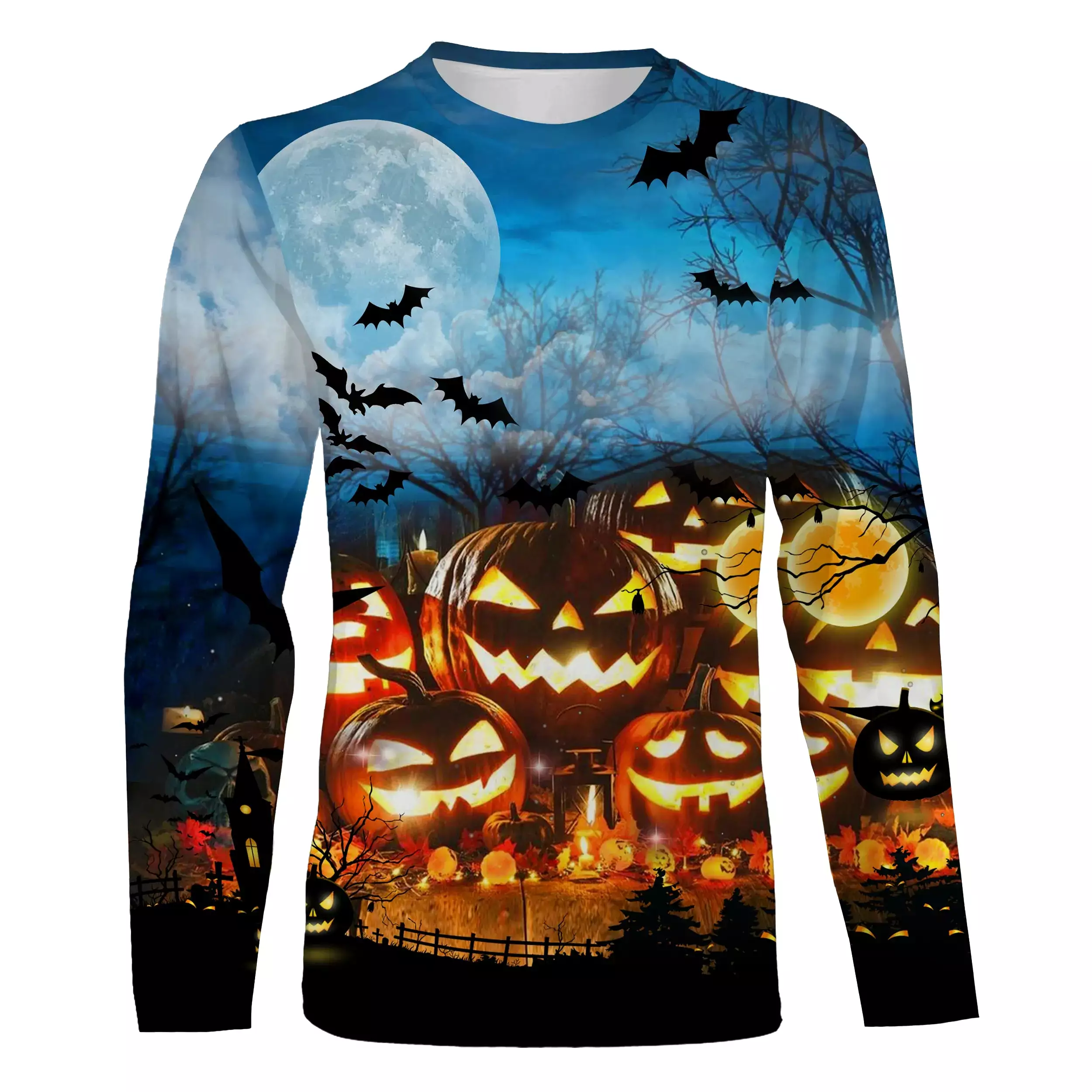 Costume Halloween Homme Femme, Citrouille, La Lune Et Chauve Souris - CT26082236