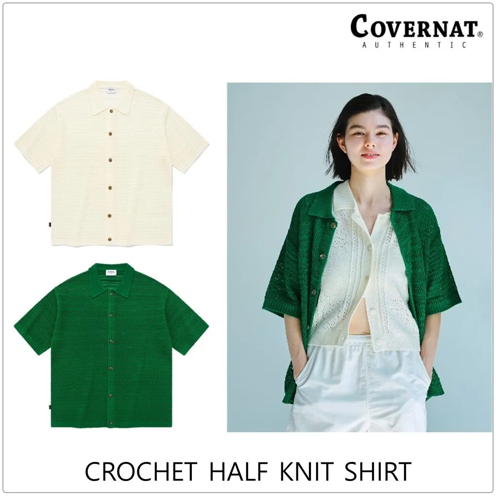 COVERNAT  |Casual Style Unisex Street Style Short Sleeves