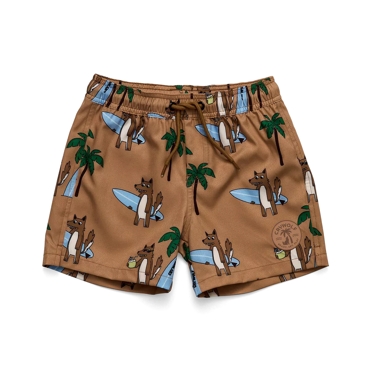 Cry Wolf Board Shorts Surf'n Mr Wolf