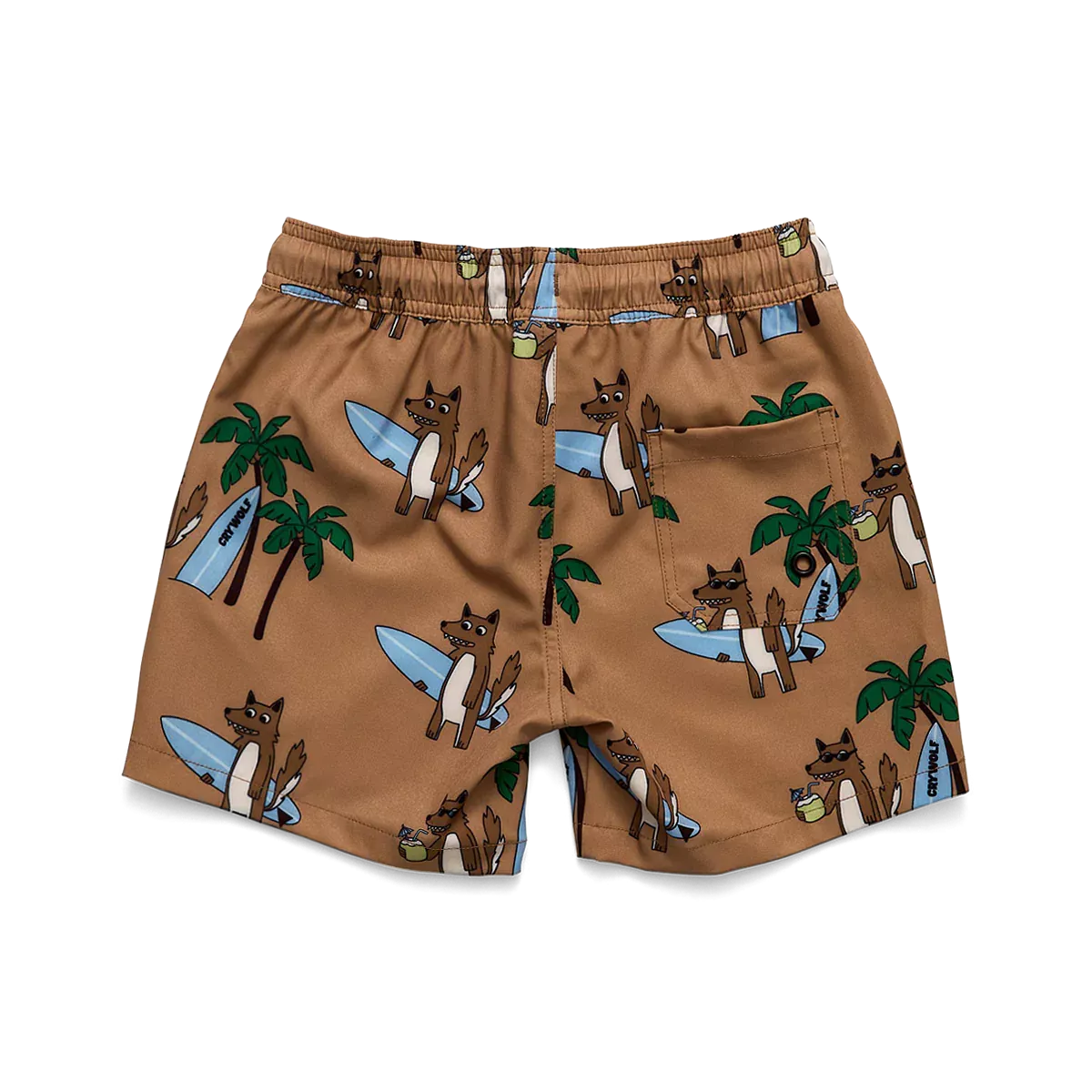 Cry Wolf Board Shorts Surf'n Mr Wolf