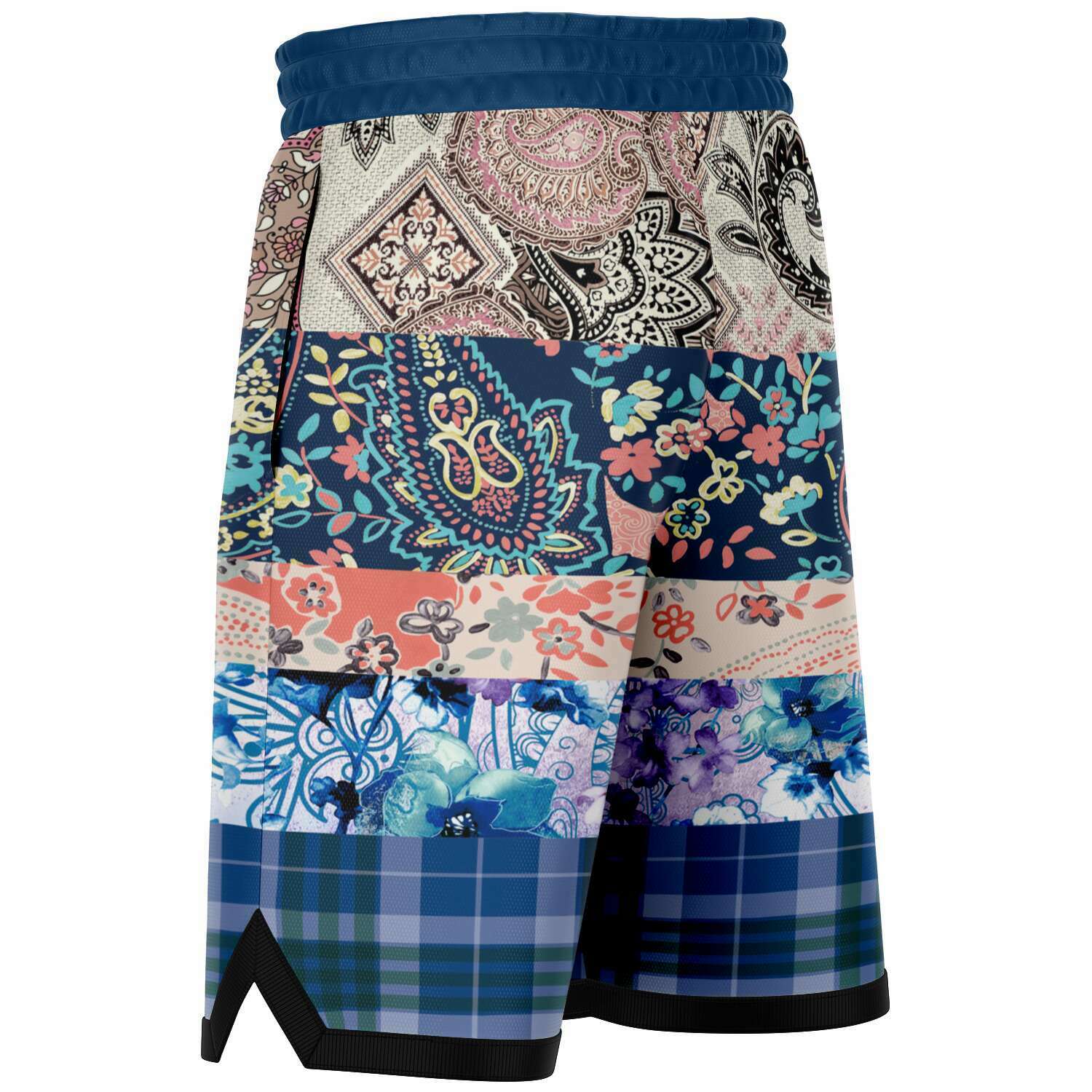 Dolores Park Paisley Basketball Shorts