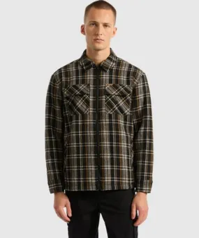 Ecko Unltd Men's Sherpa Lined Wool Blend Plaid Jacket