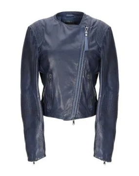 Emporio Armani Women Jacket Blue 14 UK