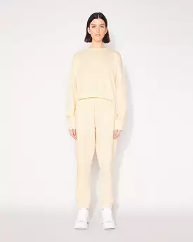 ESSENTIAL TRACK PANT - BUTTERCREAM