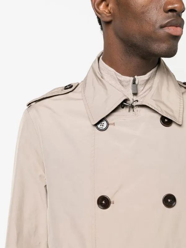 Fay Double-breasted trench coat