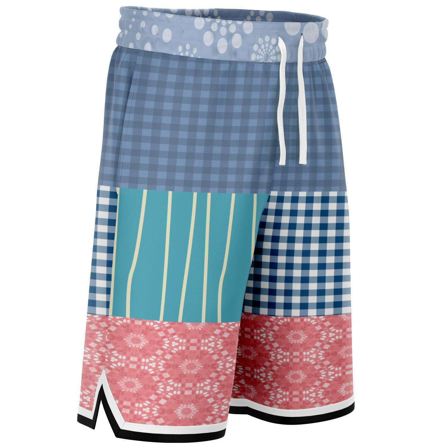 Flamingo Road Unisex Basketball Shorts