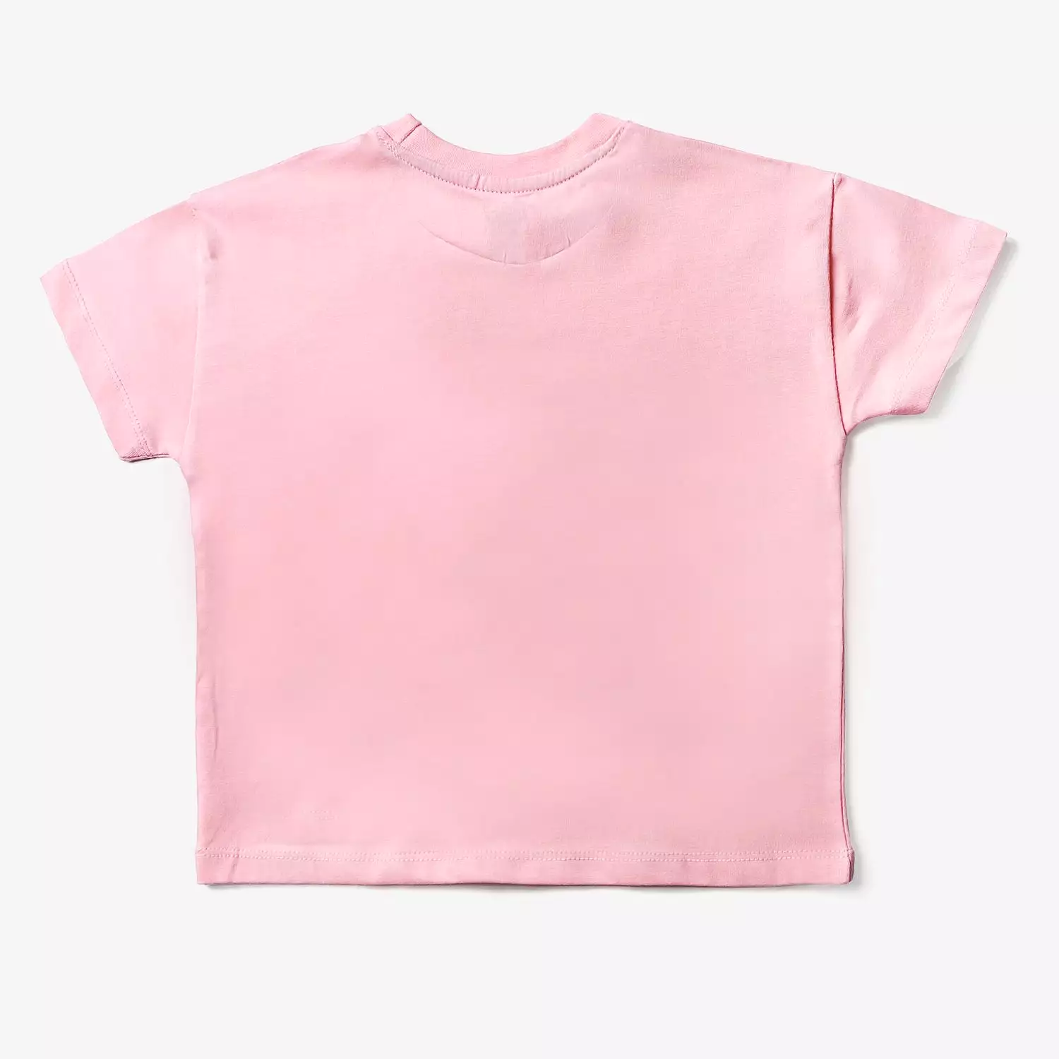 Girls Cotton Jersey T-Shirt H/S Heart-C.Pink