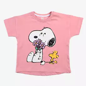 Girls Cotton Jersey T-Shirt H/S -C.Pink