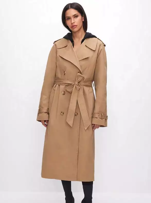 GOOD AMERICAN CLASSIC TRENCH COAT