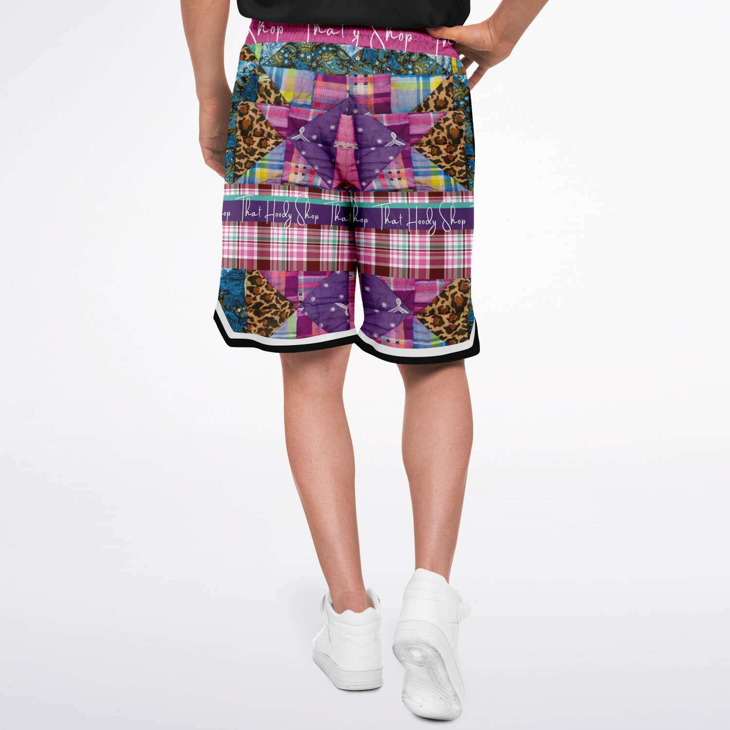 Gypsy Queen Purple Basketball Shorts