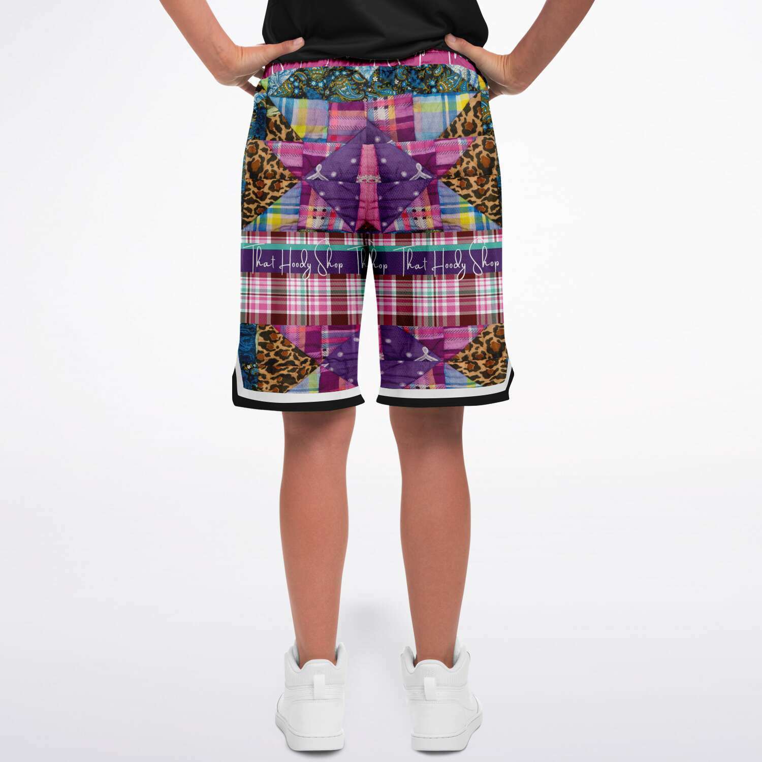 Gypsy Queen Purple Basketball Shorts