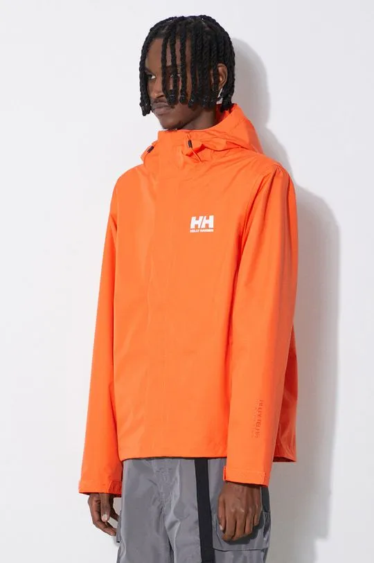 Helly Hansen jacket men’s orange color