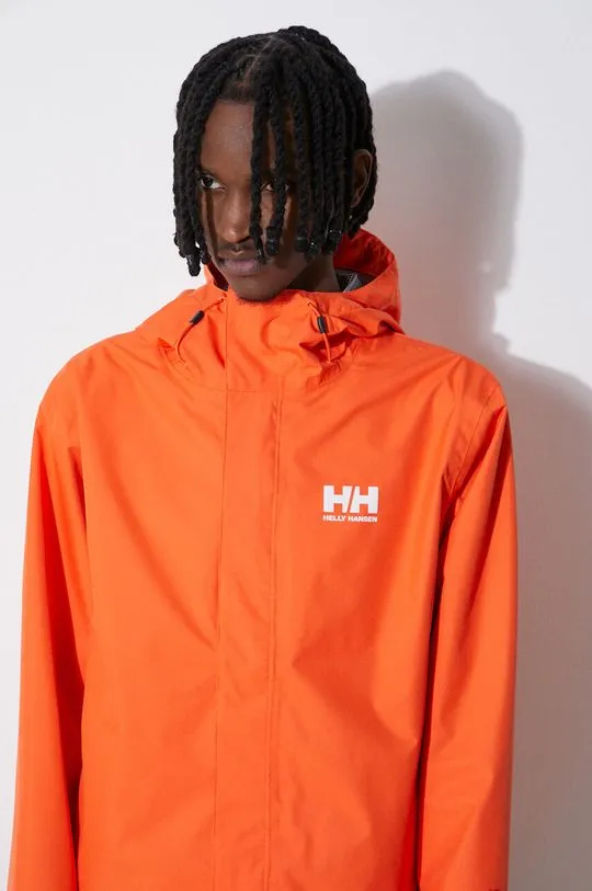 Helly Hansen jacket men’s orange color