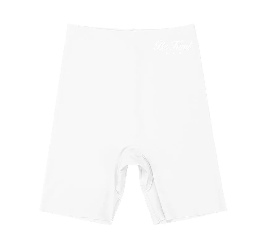 High Waist Lettering Print Seamless Under Shorts ZJ1